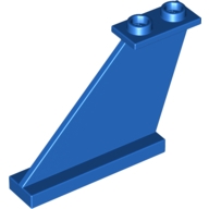 Lego letadlo zadní křídlo 4x1x3, modrá (234023, 4246976, 6052392, 6254953)
